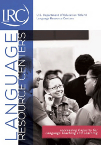 Title VI Language Resource Centers Booklet Cover Image