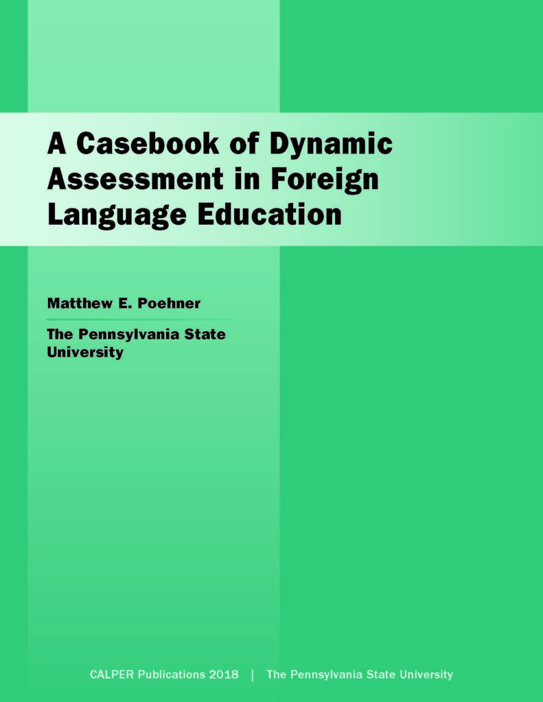 A Casebook of Dynamic Assessment in Foreign Language Education Cover Image